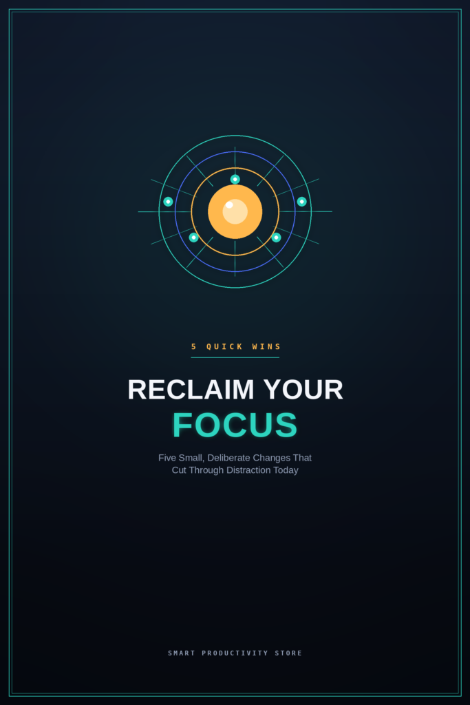 5 Quick Wins to Reclaim Your Focus.